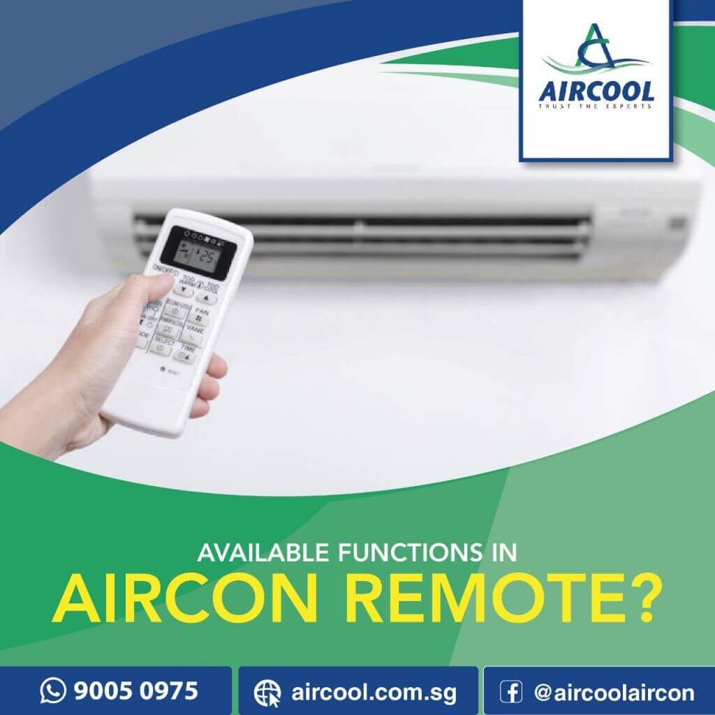 aux aircon remote functions