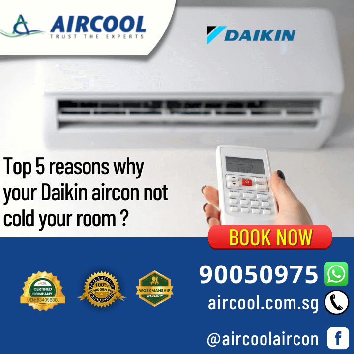 daikin ac 1.5 ton not cooling