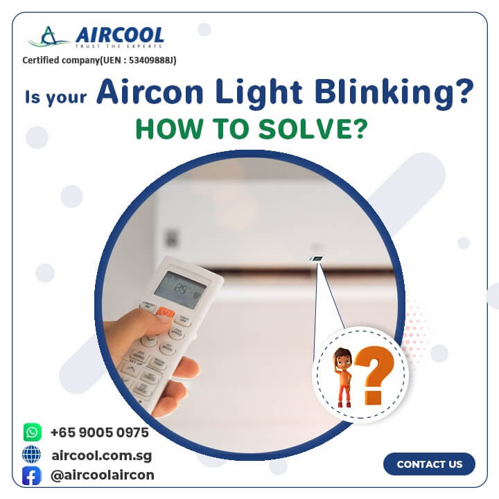 Aircon Light Blinking