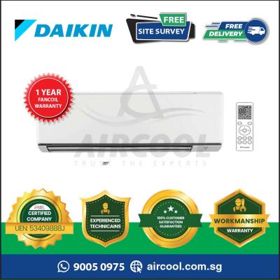 daikin fan coil with warranty