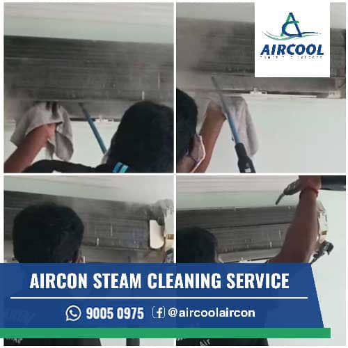 Aircon Steam cleaning Service