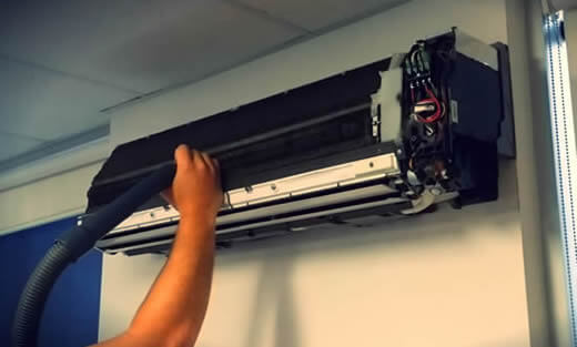 Aircon steam cleaning