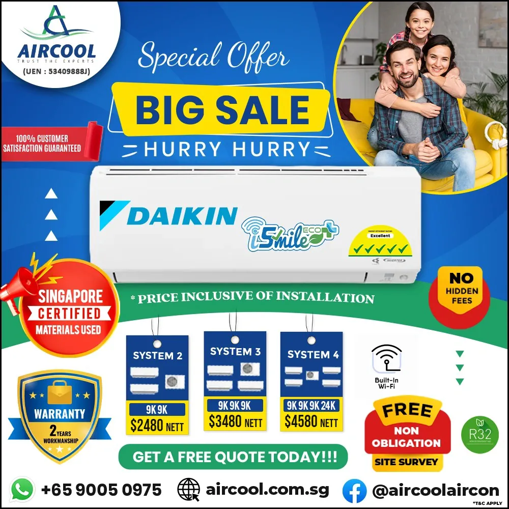 Daikin Aircon Promotion