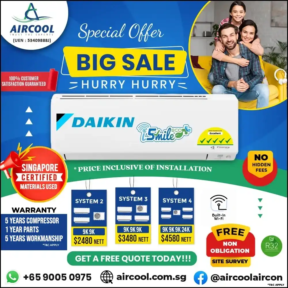 Daikin Aircon Promotion