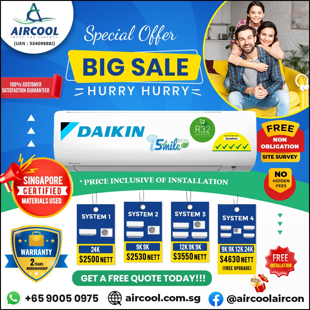 Daikin Aircon Promotion