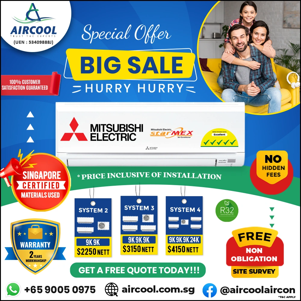 mitsubishi Aircon promotion