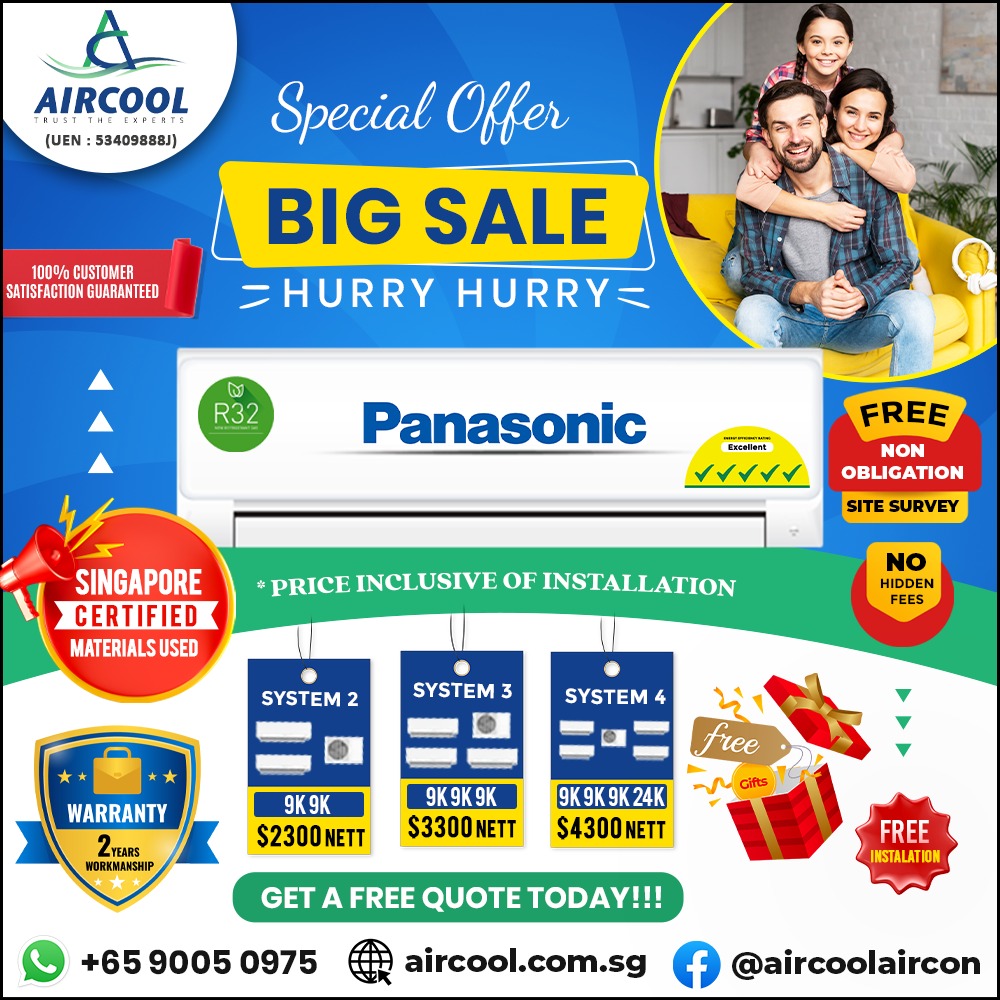 Panasonic Aircon promotion