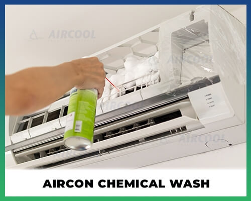 aircon chemical wash 