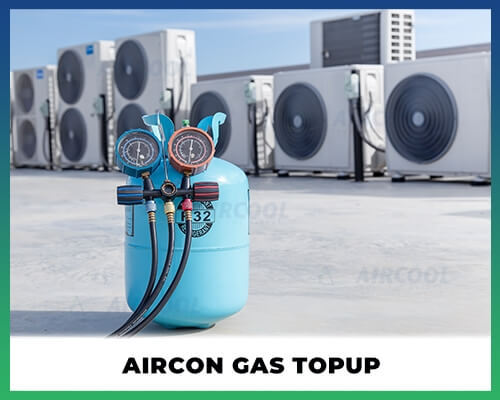 aircon gas topup 