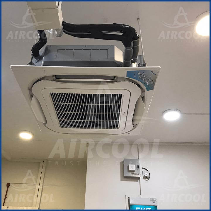 Aircon installation 6