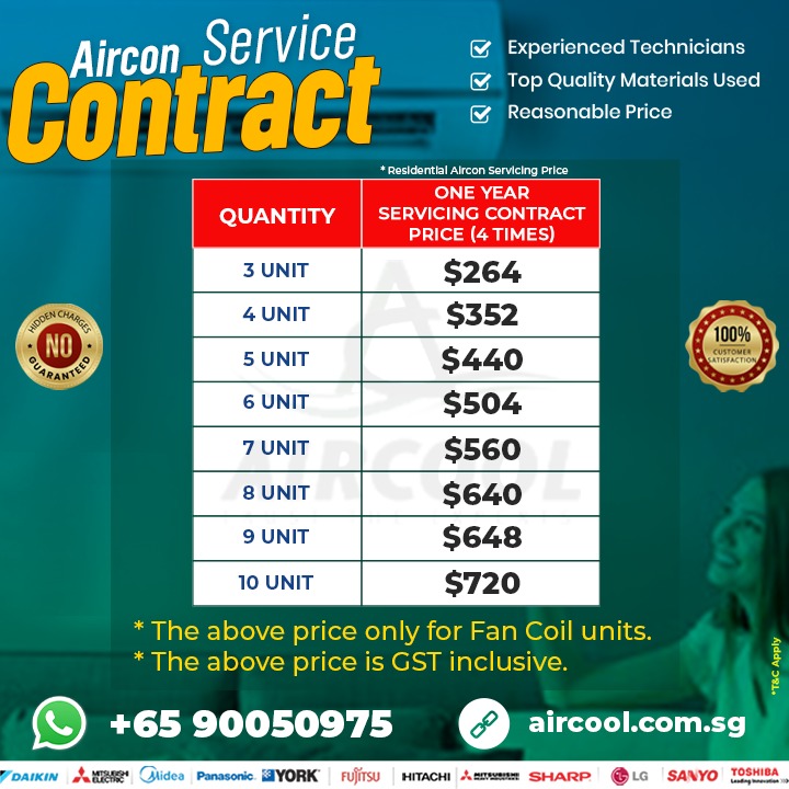 Aircon service contract