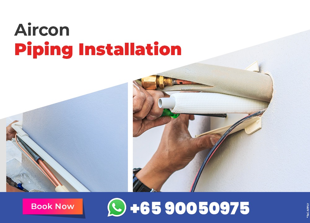 Aircon piping Installation