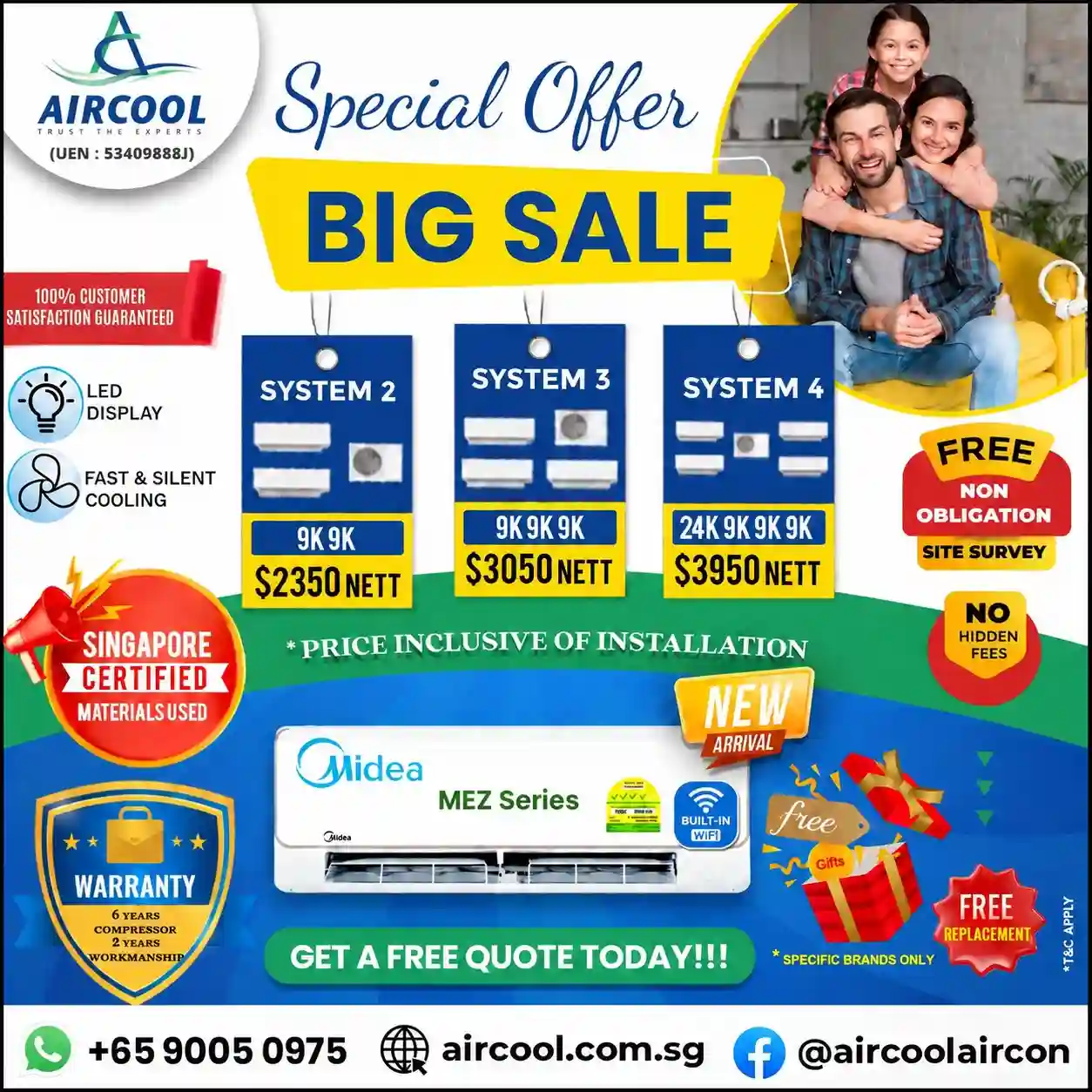 Midea Aircon