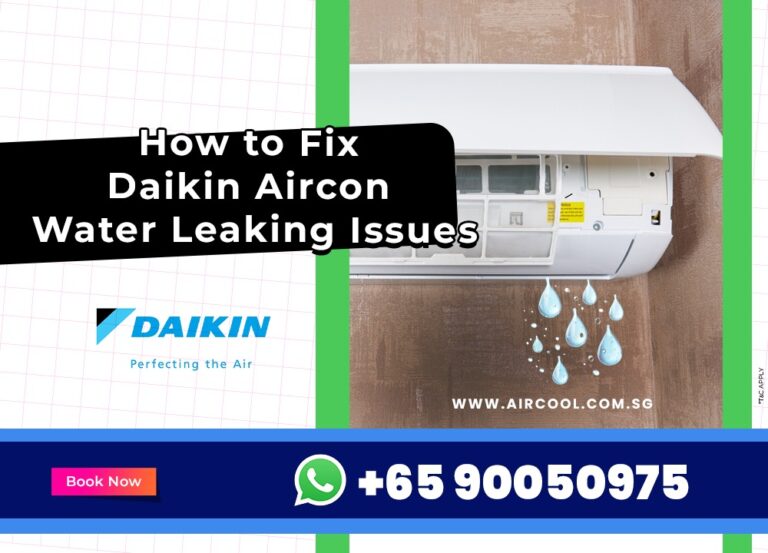 How to Fix Daikin Aircon Water Leaking Issues | Aircool Aircon