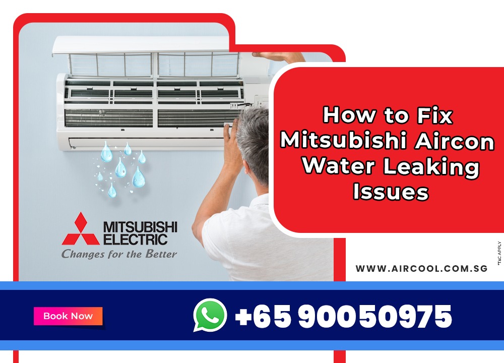Mitsubishi Aircon water leaking